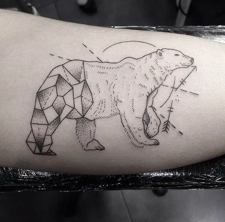 picture Polar Bear Paw Tattoo