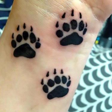 wallpapers Polar Bear Paw Tattoo