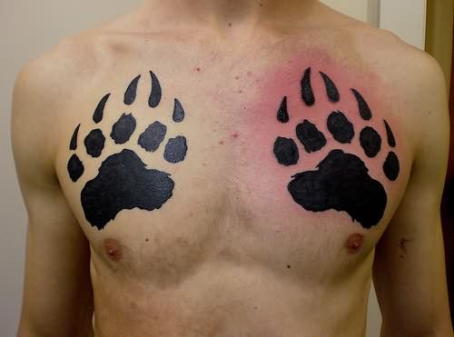 pix Polar Bear Paw Tattoo