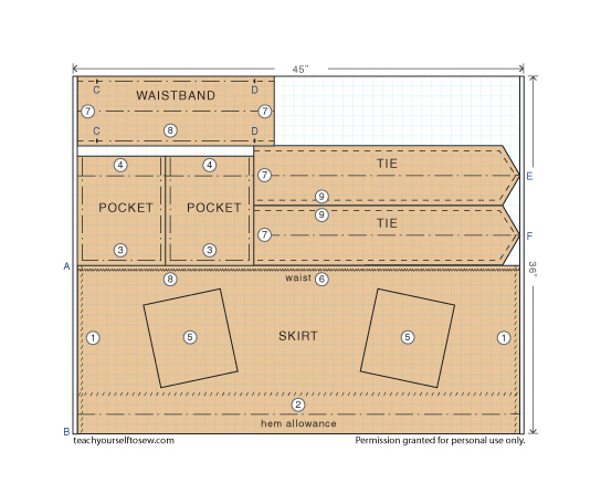 images Printable Free Half Apron Patterns