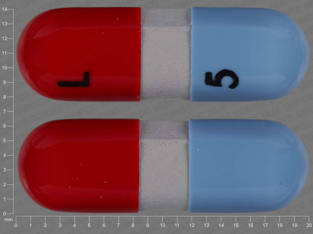 photo Red And Blue Pills Drugs