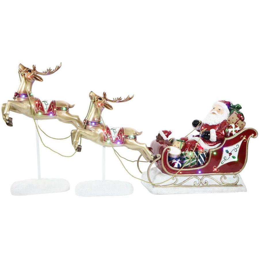 wallpapers Reindeer And Sleigh Outdoor Decoration