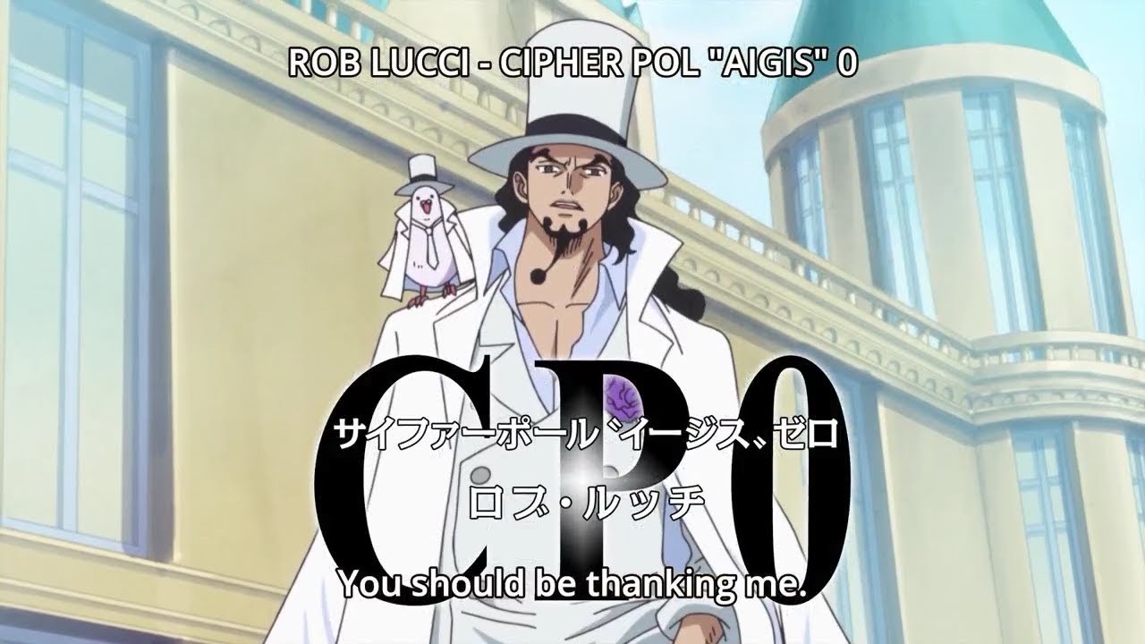 picture Rob Lucci Cp0 Vs Luffy