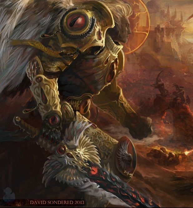 pic Sanguinius Art 40K