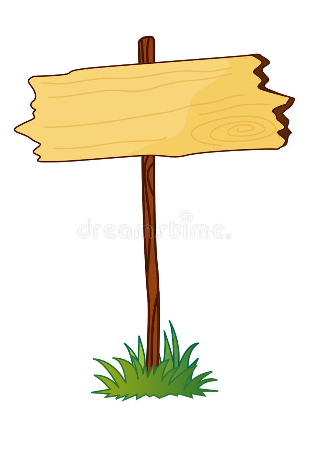 wallpapers Sign On A Stick Clipart