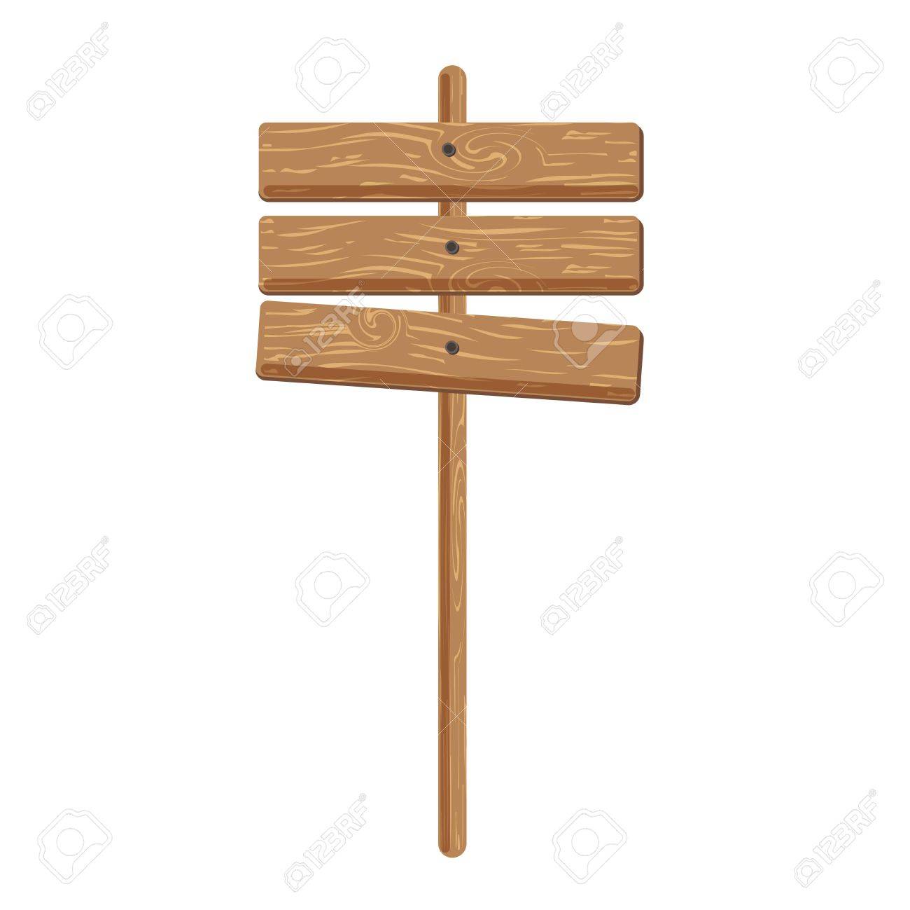 picture Sign On A Stick Clipart