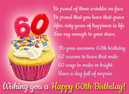 wallpapers Sixtieth Birthday Greetings