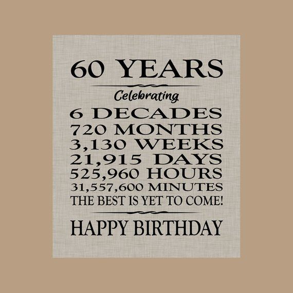 images Sixtieth Birthday Poems