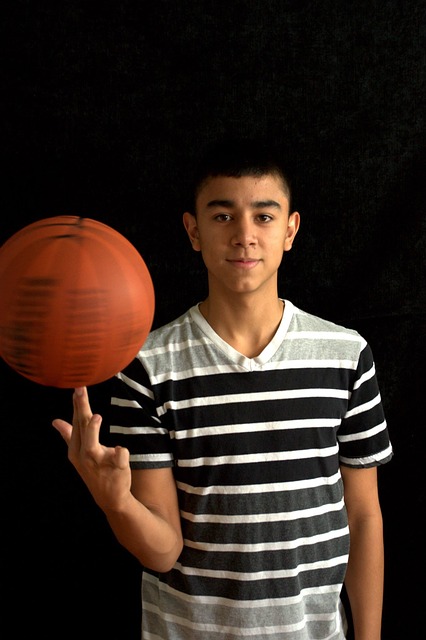 photo Spinning A Basketball On Your Finger