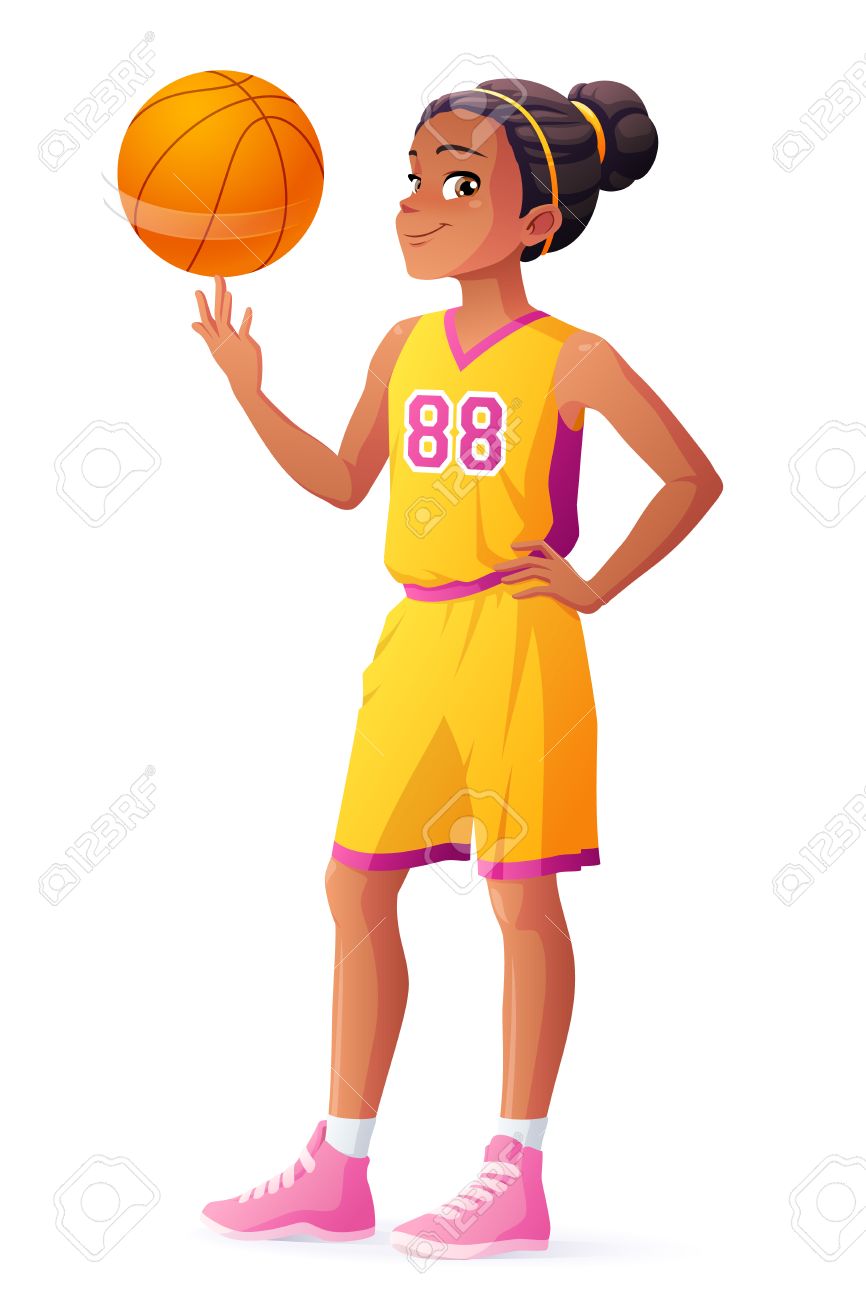 pix Spinning Basketball On Finger Cartoon