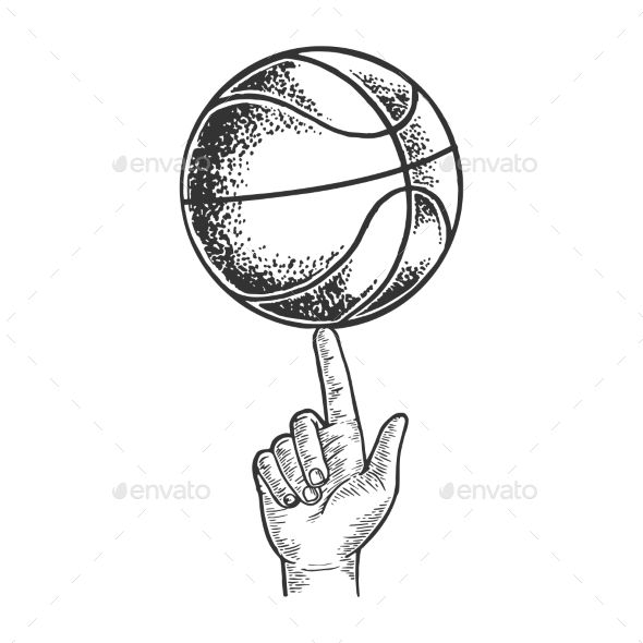 Featured image of post Spinning Basketball On Finger Drawing