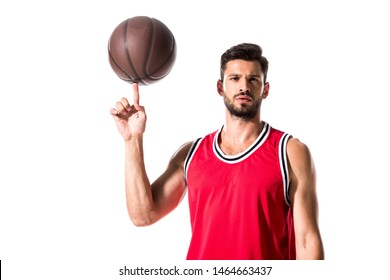 pics Spinning Basketball On Finger Pose