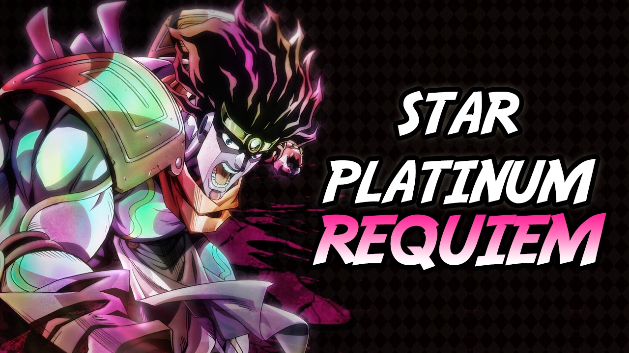 photo Star Platinum Requiem Art