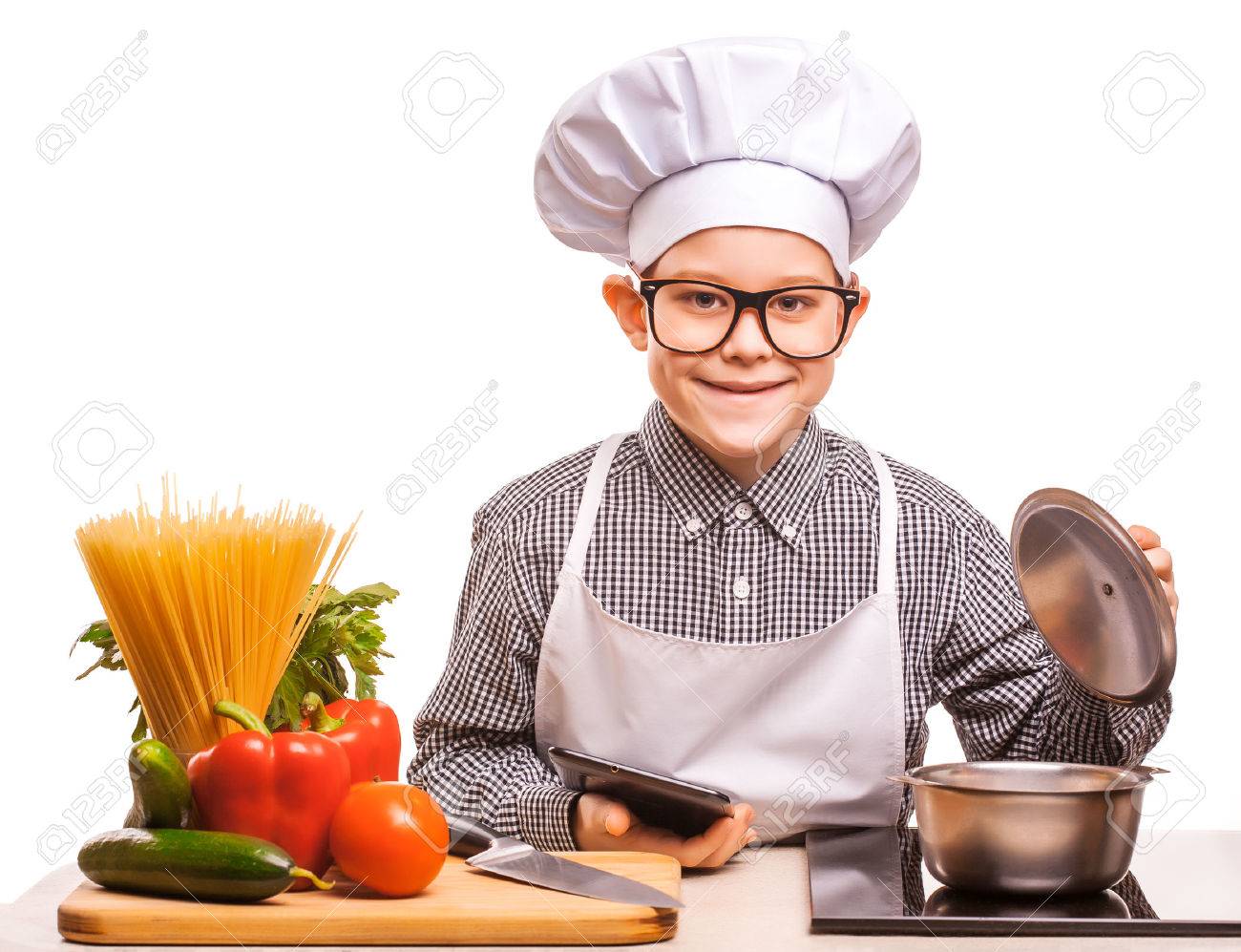 pix Stock Photo Kid Cooking