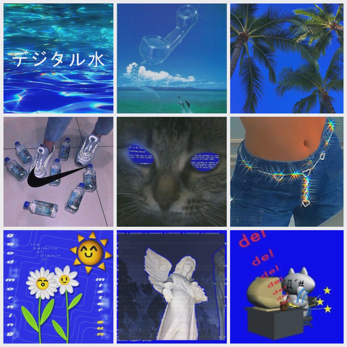 pics Webcore Aesthetic Blue